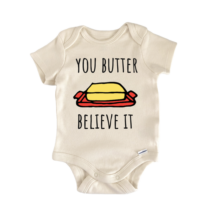 Butter Believe It Baking Bakery Infant Gift Baby Onesie®