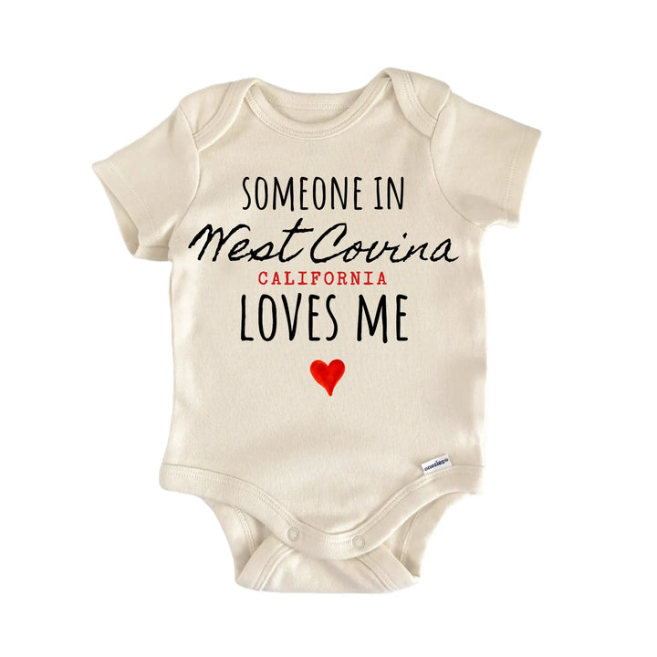 West Covina California Baby Gift Baby Bodysuit