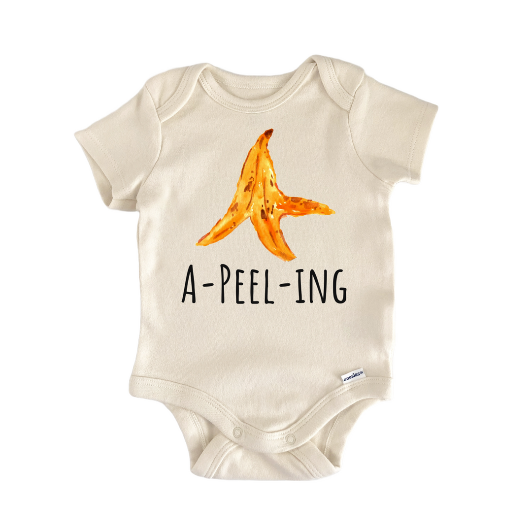 Banana Peel Fruit Baby Gift Baby Bodysuit