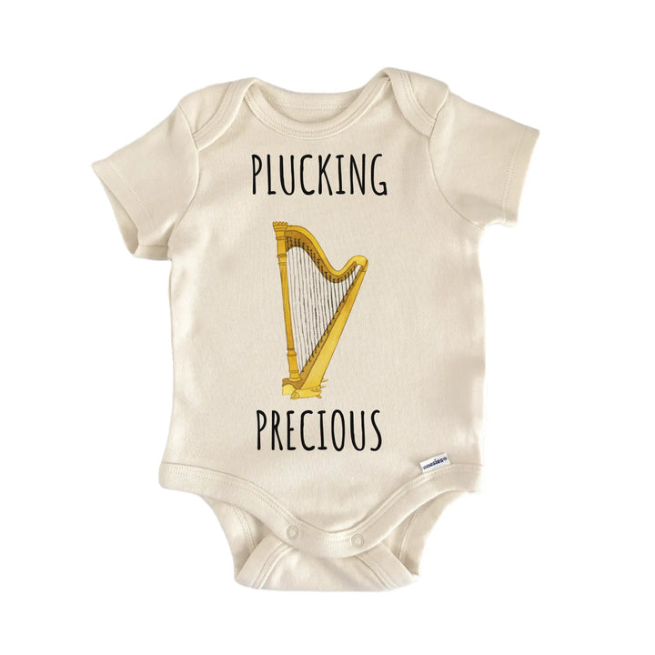 Harp Strings Instrument Baby Gift Baby Bodysuit