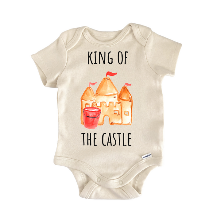 Sandcastle Beach Summer Sand Castle Baby Gift Baby Onesie®