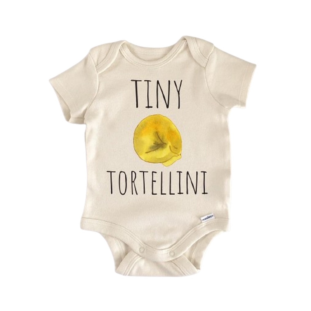 Italian Pasta Tortellini - Baby Boy Girl Clothes Infant Bodysuit Funny Cute Newborn  Funny Cute Onesie® | North Fork Forager LLC