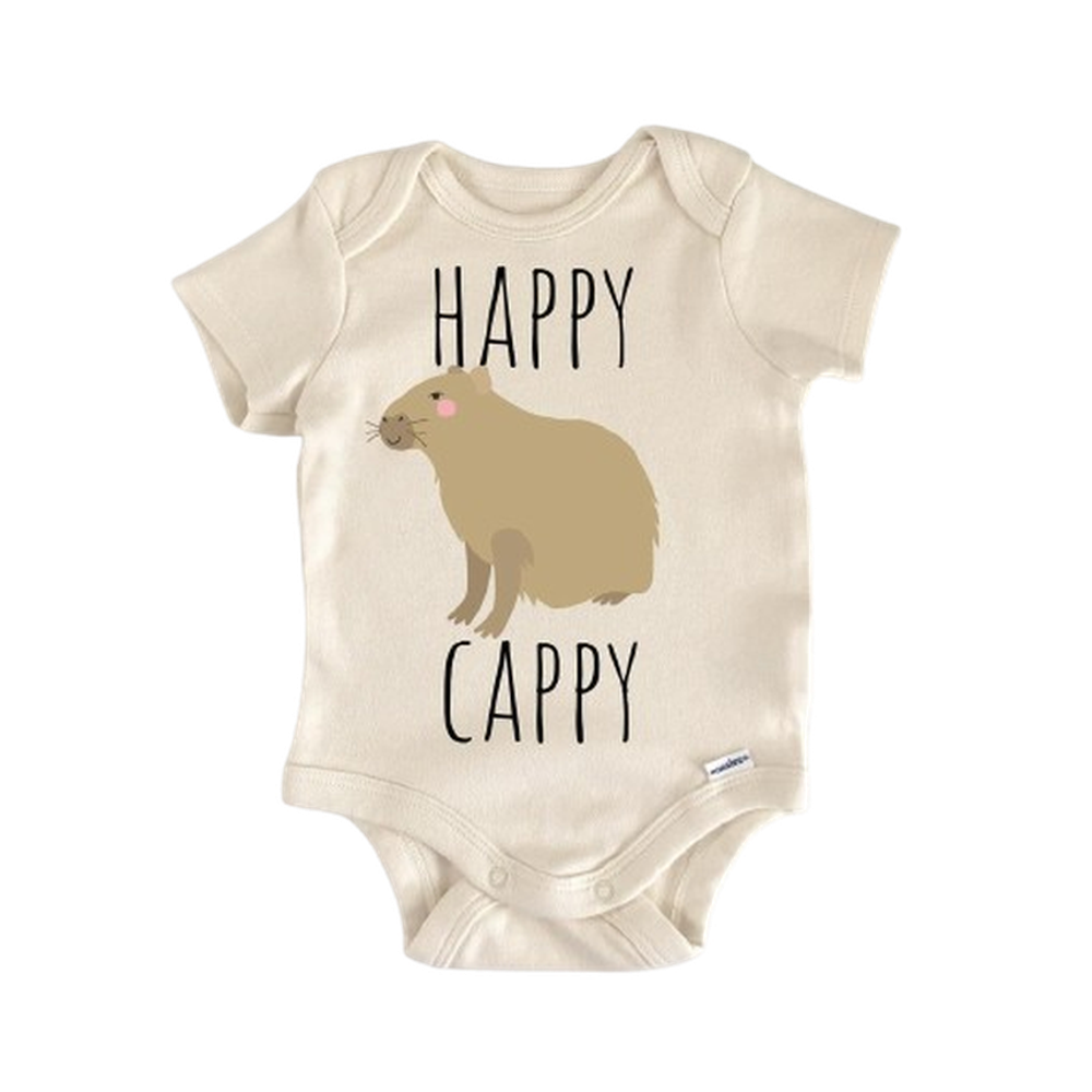 Capybara Animal  - Baby Boy Girl Clothes Infant Bodysuit Funny Cute Newborn  Funny Cute Onesie® | North Fork Forager LLC