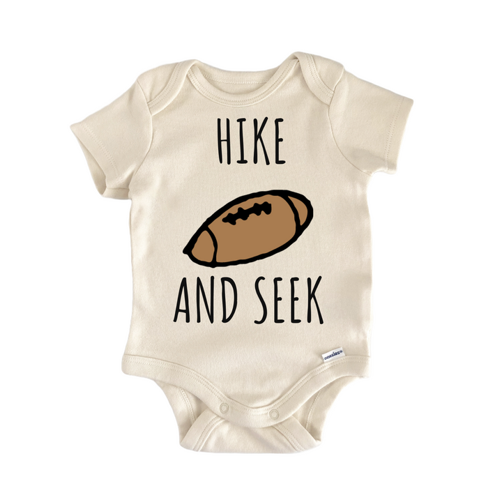 Hike Seek Football Player Infant Gift Baby Onesie®
