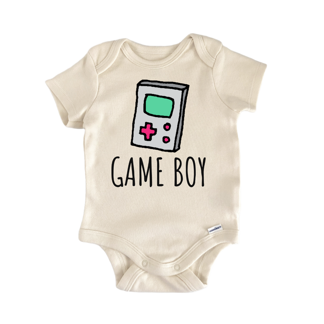 80s 90s Handheld Gamer Baby Gift Baby Onesie®