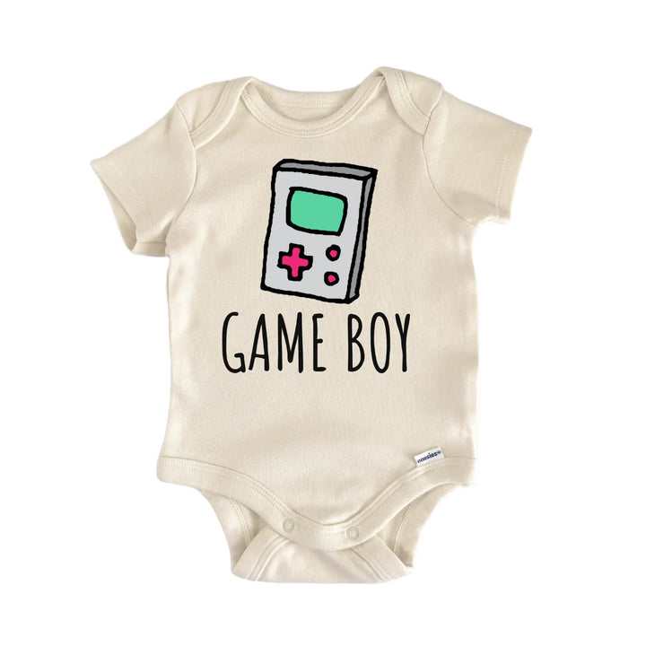 80s 90s Handheld Gamer Baby Gift Baby Bodysuit