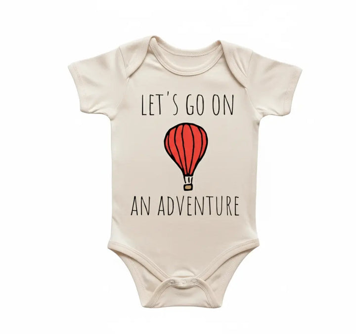 Hot Air Balloon Adventure - Baby Boy Girl Clothes Infant Bodysuit Funny Cute Newborn 3  Funny Cute Onesie® | North Fork Forager LLC