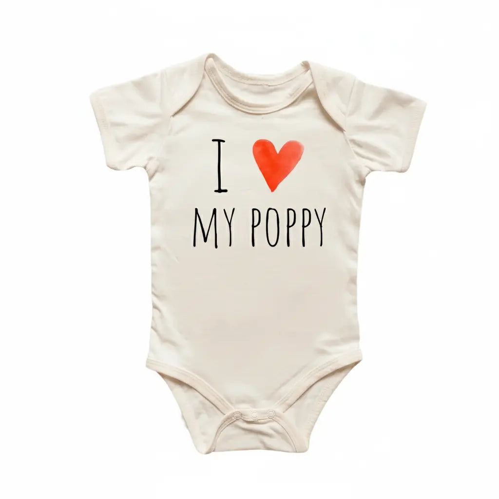 Poppy Grandpa - Baby Boy Girl Clothes Infant Bodysuit Funny Cute Newborn  Funny Cute Onesie® | North Fork Forager LLC