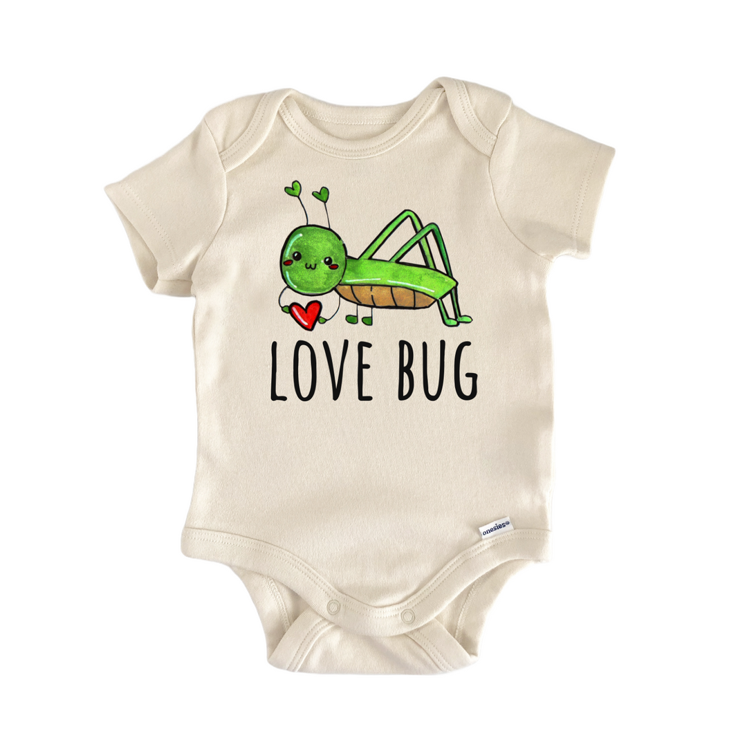 Love Bug Cricket Insect Baby Gift Baby Bodysuit
