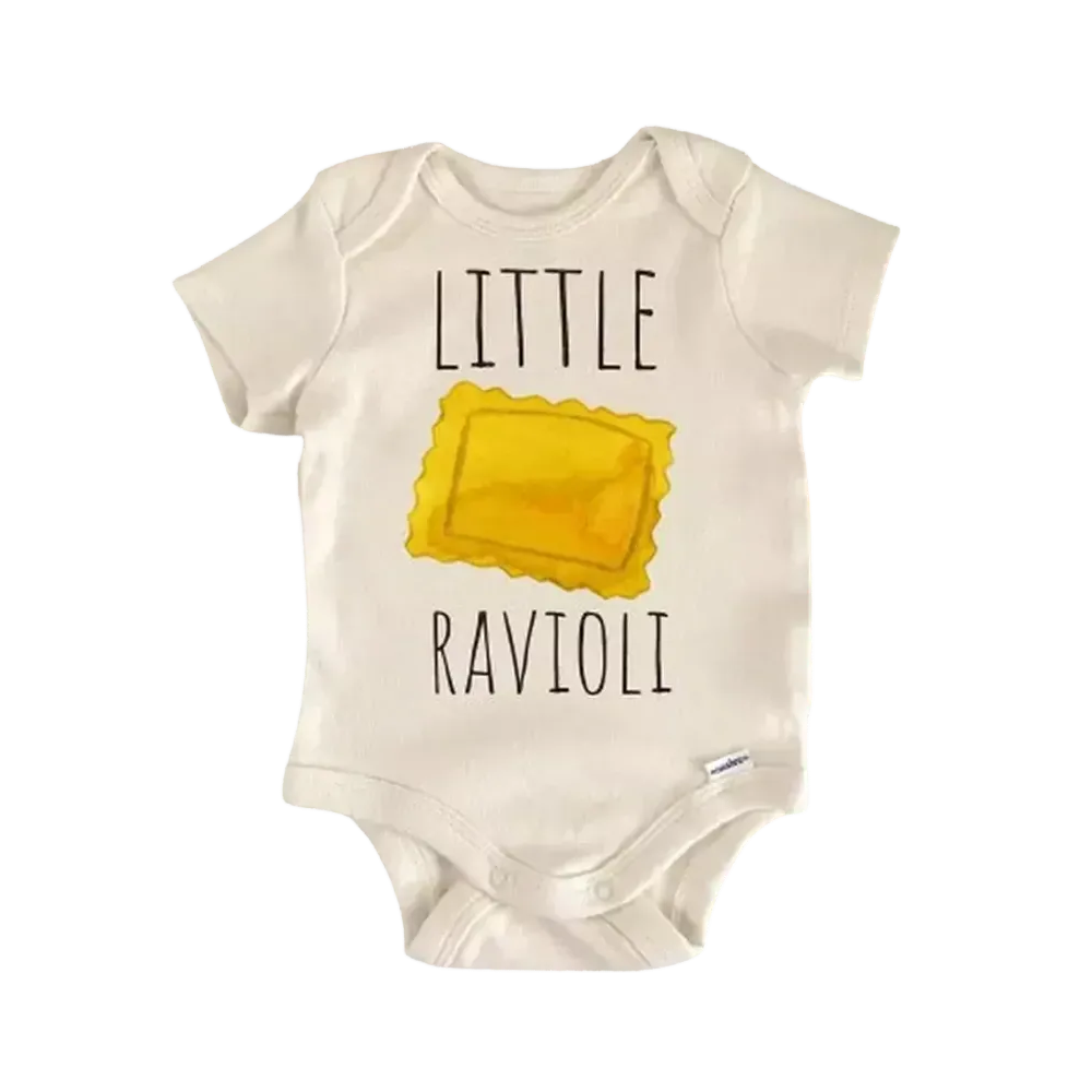 Italian Pasta Ravioli - Baby Boy Girl Clothes Infant Bodysuit Funny Cute Newborn  Funny Cute Onesie® | North Fork Forager LLC
