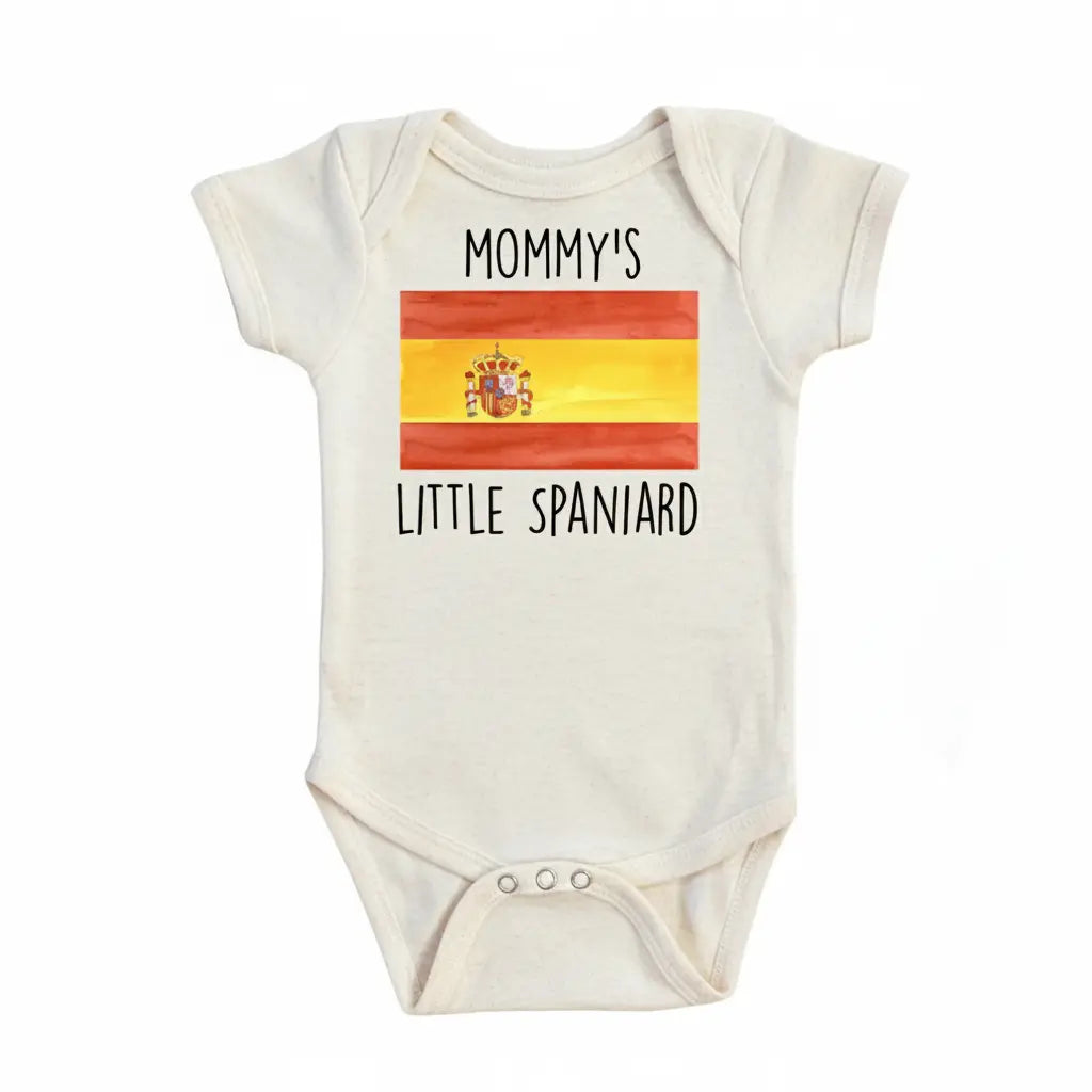 Spain Spaniard - Baby Boy Girl Clothes Infant Bodysuit Funny Cute Newborn  Funny Cute Onesie® | North Fork Forager LLC