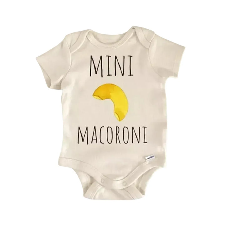 Italian Pasta Macaroni - Baby Boy Girl Clothes Infant Onesie® Funny Cute Newborn GS1  Funny Cute Onesie® | North Fork Forager LLC