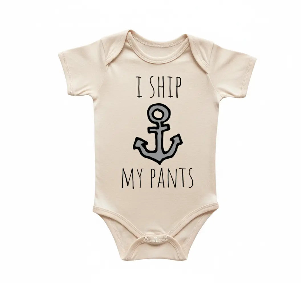Boat Anchor Nautical - Baby Boy Girl Clothes Infant Bodysuit Funny Cute Newborn  Funny Cute Onesie® | North Fork Forager LLC
