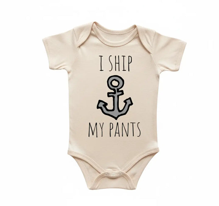 Boat Anchor Nautical - Baby Boy Girl Clothes Infant Bodysuit Funny Cute Newborn  Funny Cute Onesie® | North Fork Forager LLC
