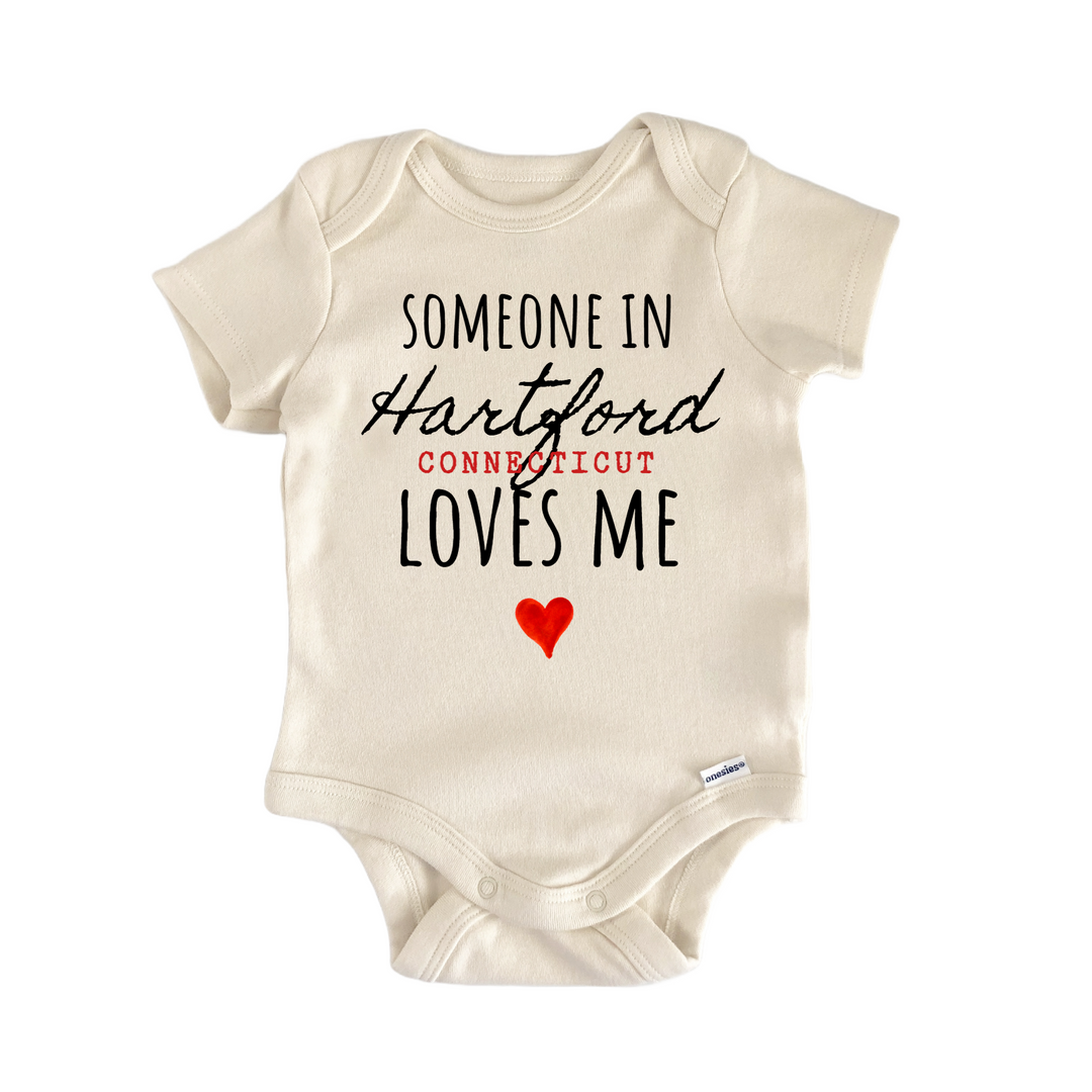 Hartford Connecticut Baby Gift Baby Onesie®