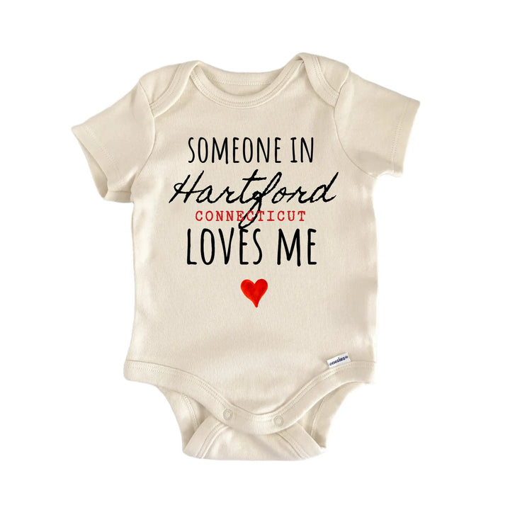 Hartford Connecticut Baby Gift Baby Bodysuit