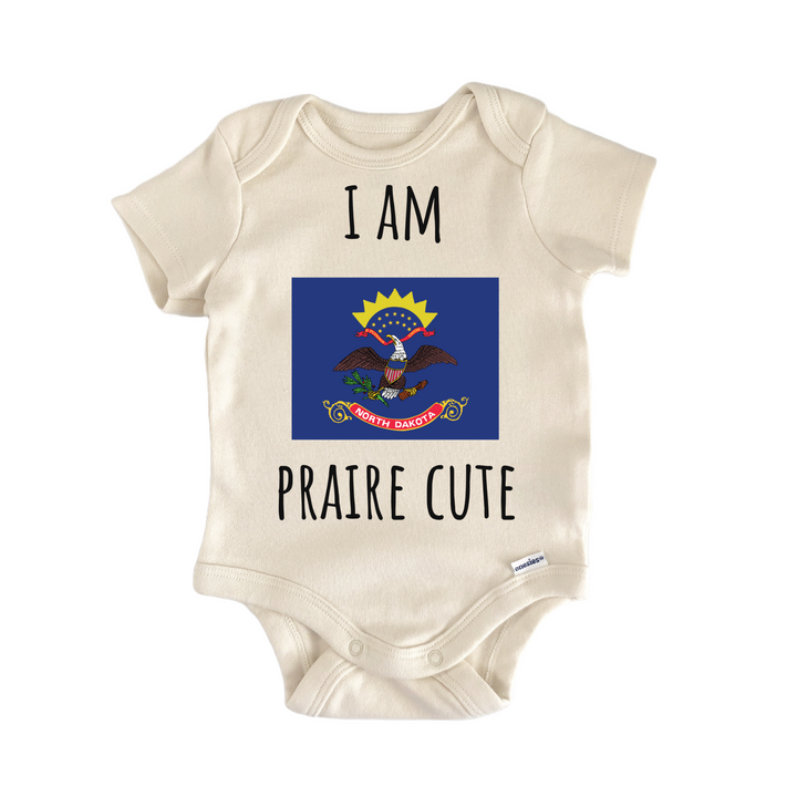 North Dakota Prairie State Flag Baby Gift Baby Onesie®