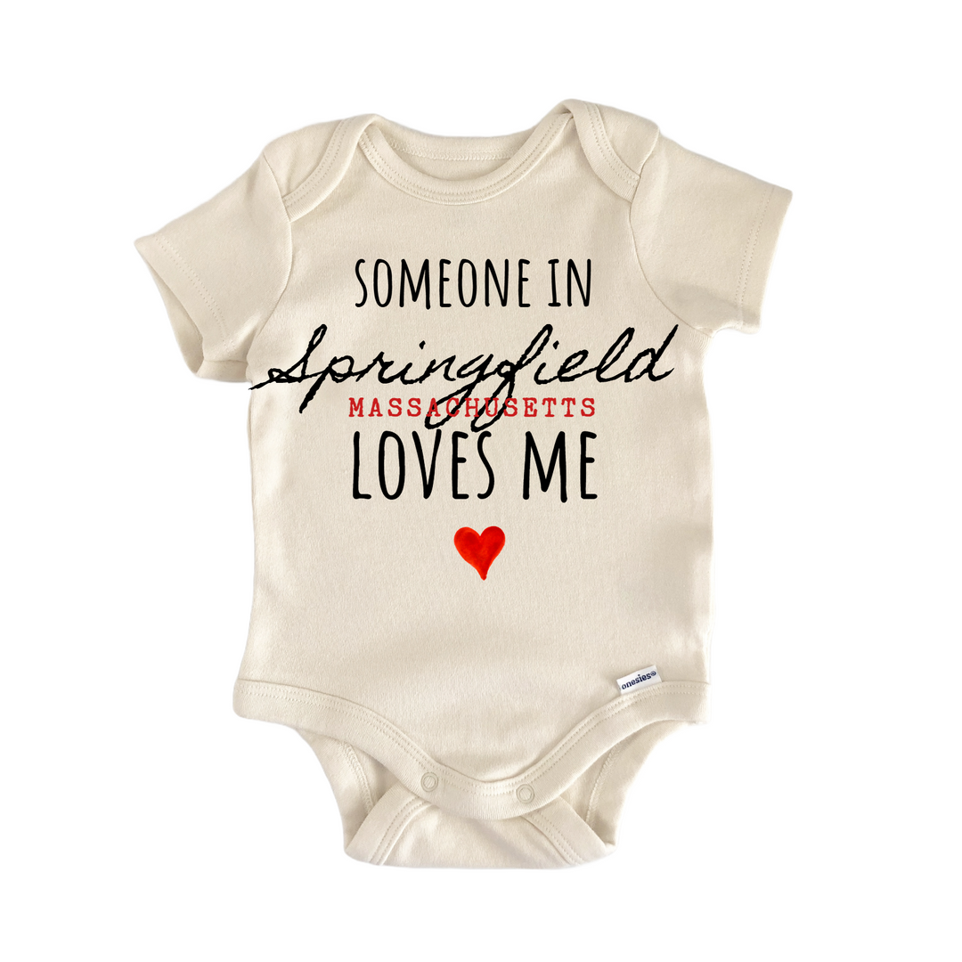 Springfield Massachusetts Baby Gift Baby Onesie®