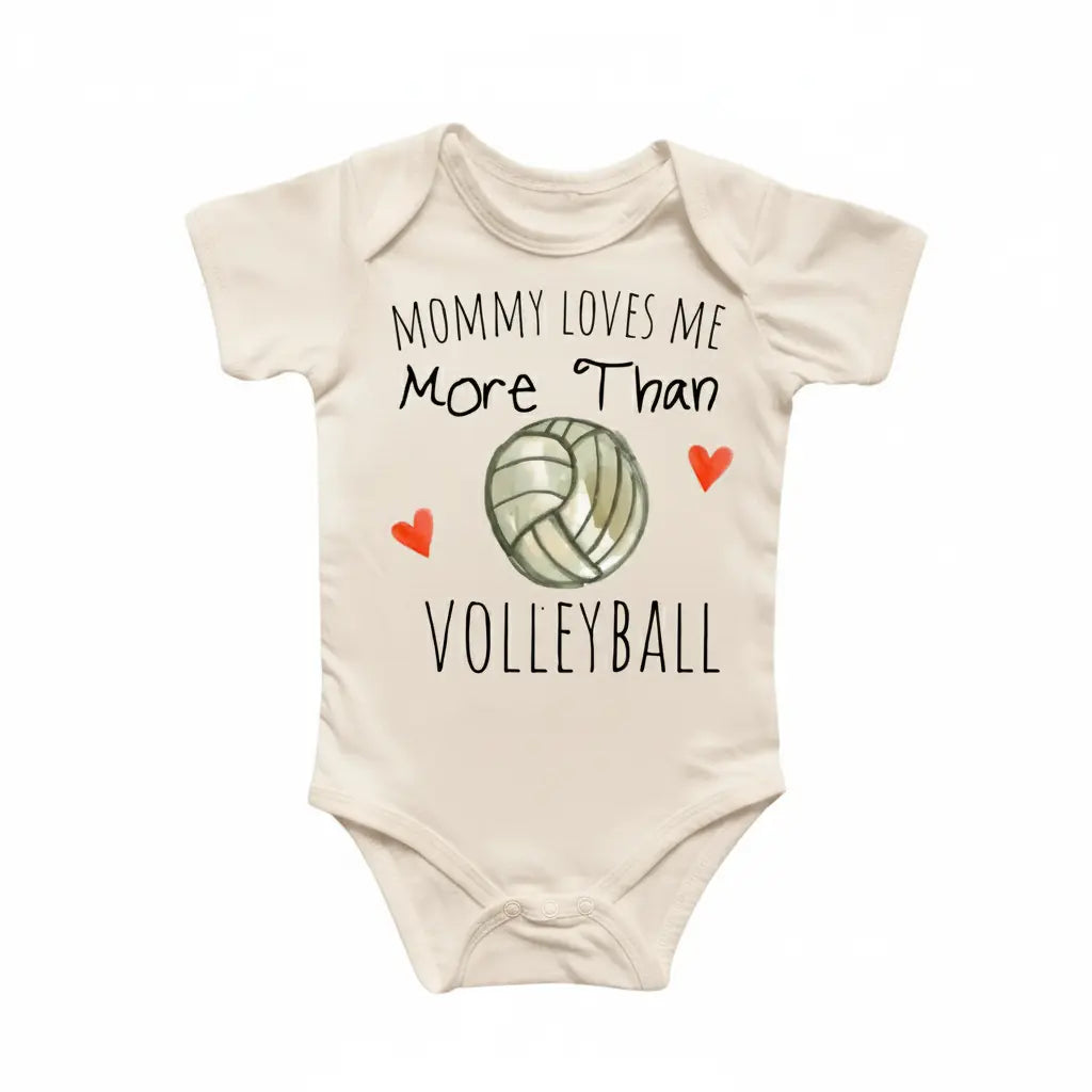Volleyball Love - Baby Boy Girl Clothes Infant Bodysuit Funny Cute Newborn  Funny Cute Onesie® | North Fork Forager LLC