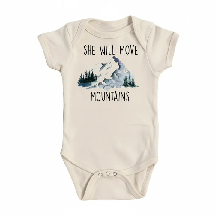 Mountain Move - Baby Boy Girl Clothes Infant Onesie® Funny Cute Newborn GS1  Funny Cute Onesie® | North Fork Forager LLC