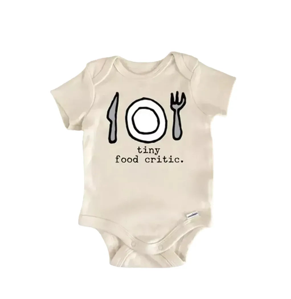 Foodie Food - Baby Boy Girl Clothes Infant Onesie® Funny Cute Newborn GS1  Funny Cute Onesie® | North Fork Forager LLC