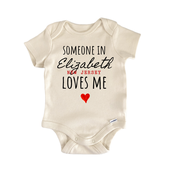 Elizabeth New Jersey Baby Gift Baby Onesie®