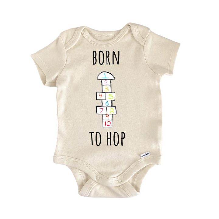 Hopscotch Playground Game Hop Jump Baby Gift Baby Onesie®