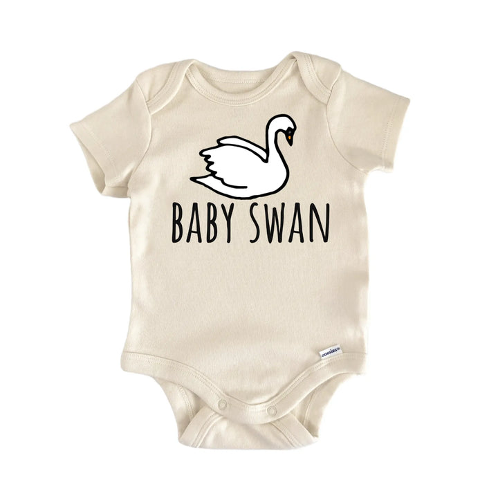 Swan Birdwatching Baby Gift Baby Bodysuit