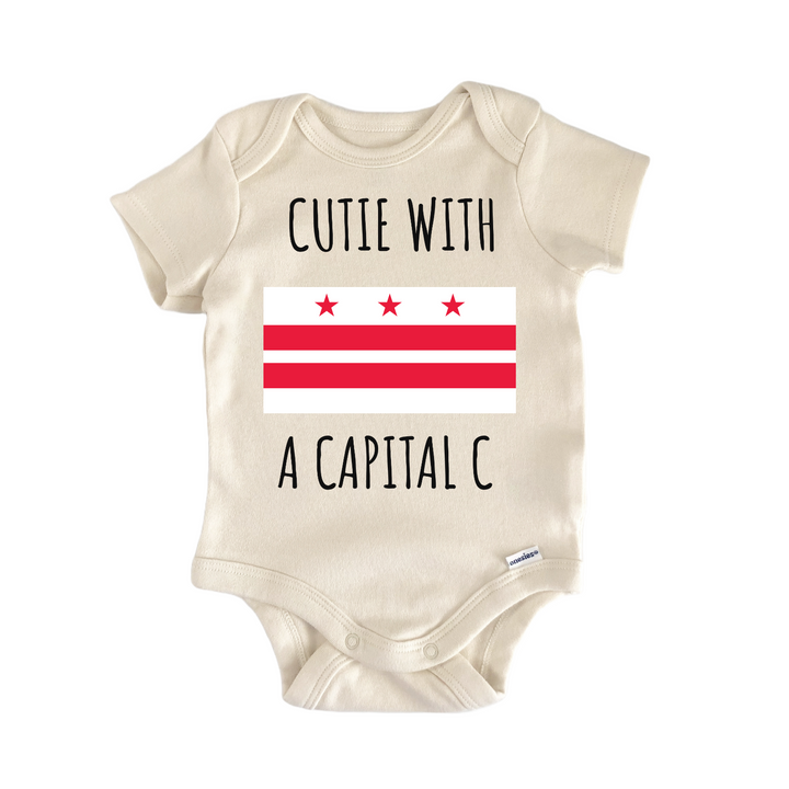 Washington DC State Flag Baby Gift Baby Onesie®