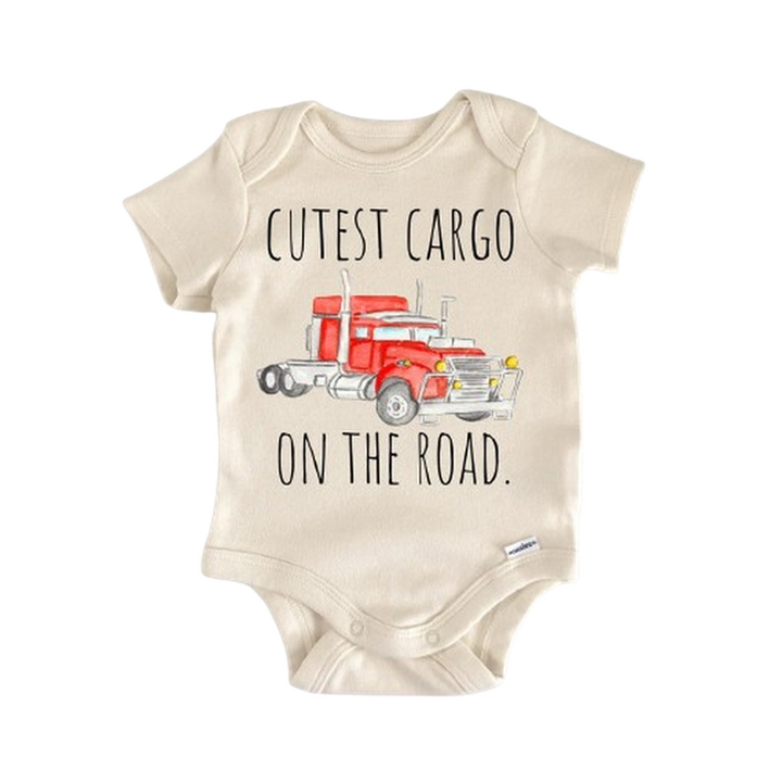 Trucking Trucker Truck - Baby Boy Girl Clothes Infant Bodysuit Funny Cute Newborn  Funny Cute Onesie® | North Fork Forager LLC