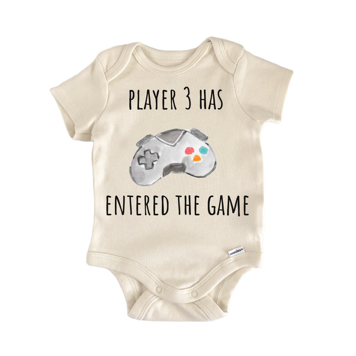 Player 3 Has Entered The Game Video Games Baby Gift Baby Onesie®