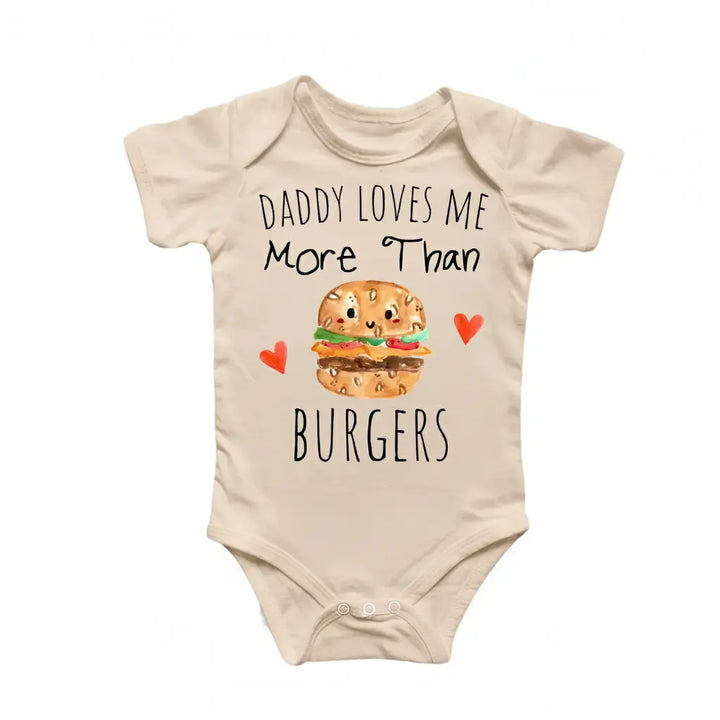 Daddy Bbq Burger - Baby Boy Girl Clothes Infant Onesie® Funny Cute Newborn GS1  Funny Cute Onesie® | North Fork Forager LLC