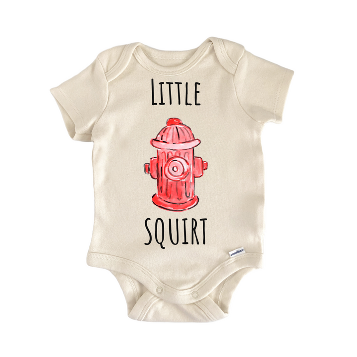 Firefighter Squirt Fireman Hydrant Infant Gift Baby Onesie®