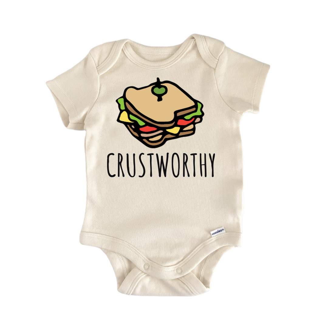 Sandwich Crust Deli Hero Baby Gift Baby Bodysuit