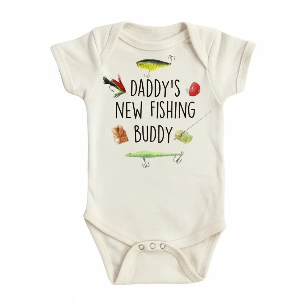 Fishing Buddy Icons - Baby Boy Girl Clothes Infant Onesie® Funny Cute Newborn GS1  Funny Cute Onesie® | North Fork Forager LLC
