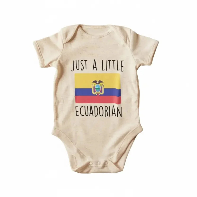 Ecuador  - Baby Boy Girl Clothes Infant Bodysuit Funny Cute Newborn  Funny Cute Onesie® | North Fork Forager LLC