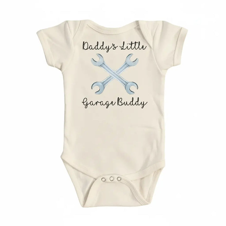Mechanic Garage - Baby Boy Girl Clothes Infant Onesie® Funny Cute Newborn GS1  Funny Cute Onesie® | North Fork Forager LLC