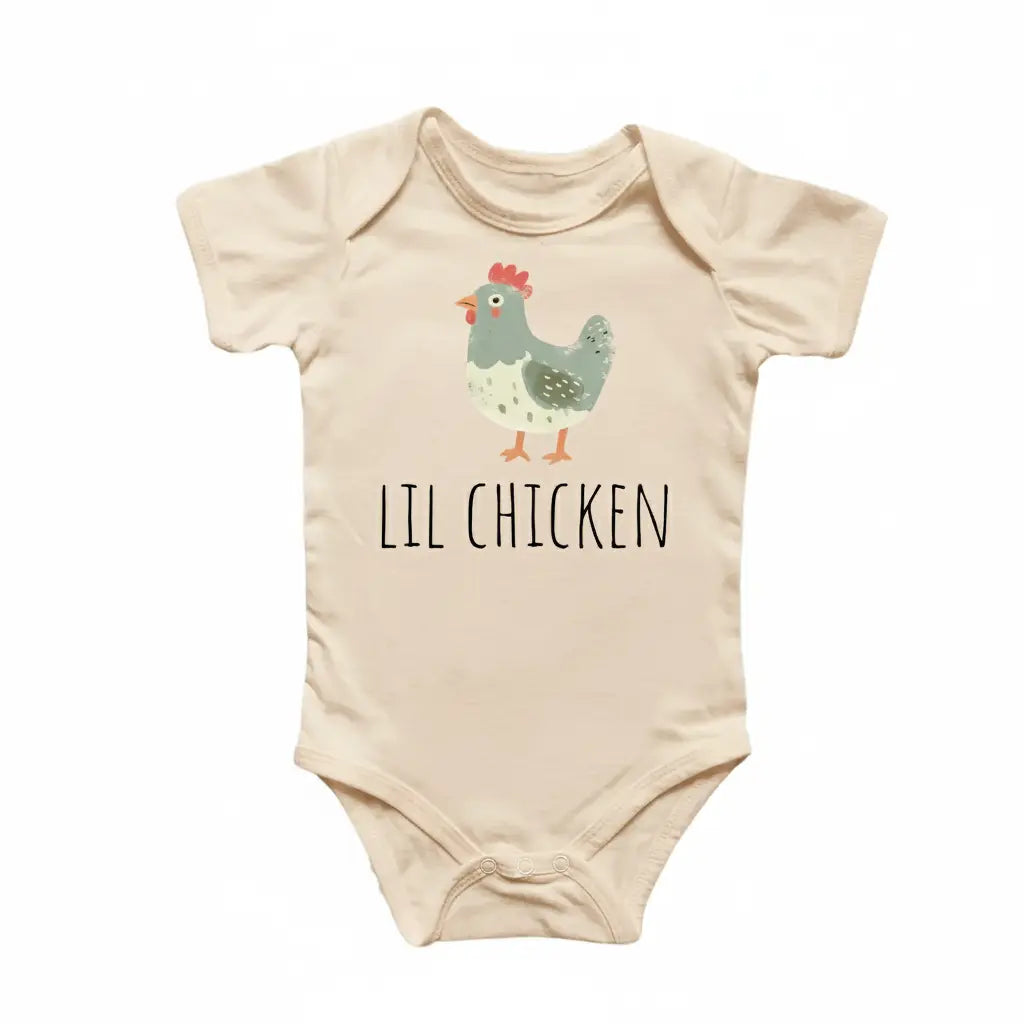 Little Chicken - Baby Boy Girl Clothes Infant Bodysuit Funny Cute Newborn 2  Funny Cute Onesie® | North Fork Forager LLC