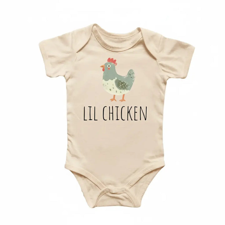 Little Chicken - Baby Boy Girl Clothes Infant Bodysuit Funny Cute Newborn 2  Funny Cute Onesie® | North Fork Forager LLC