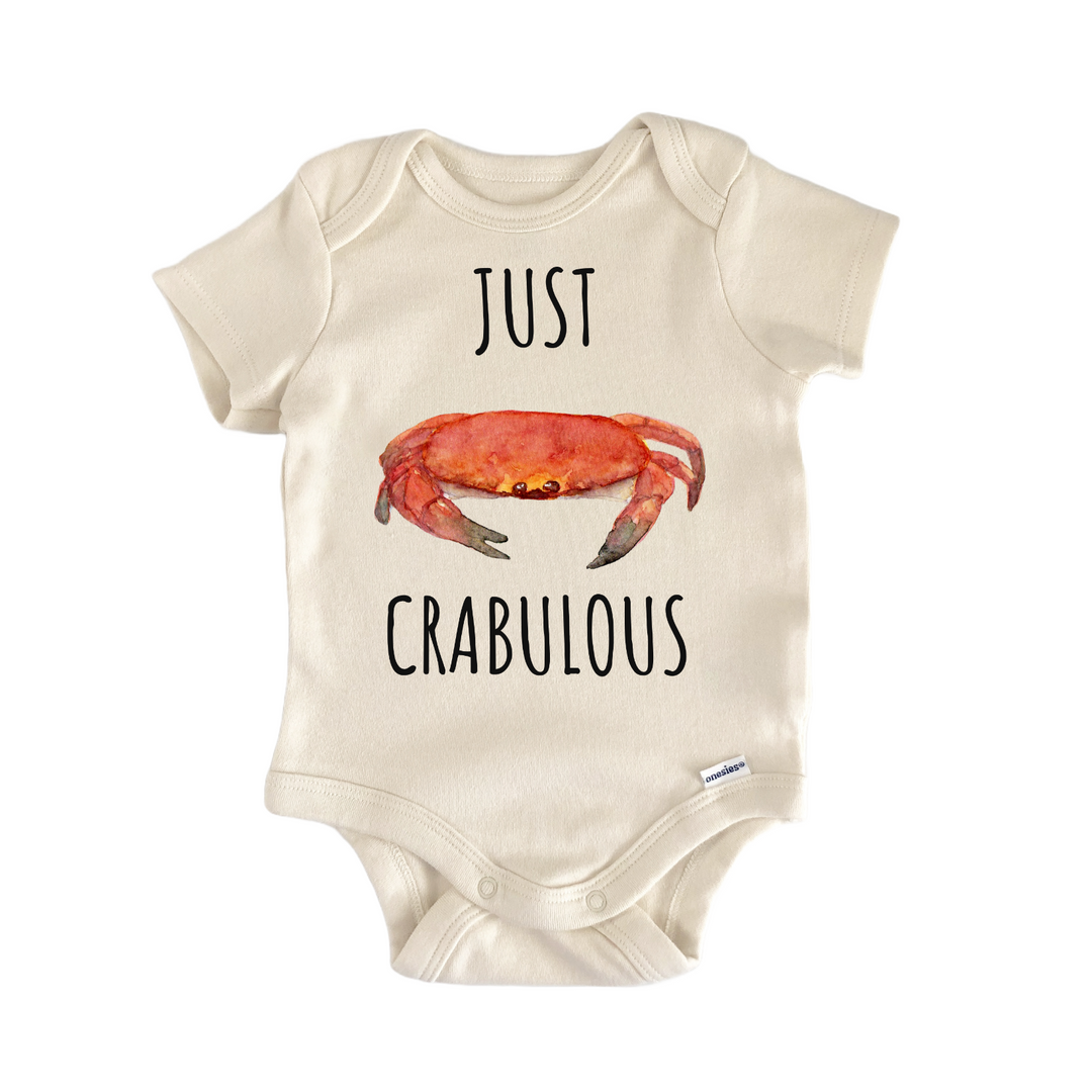Crab Crabulous Seafood Baby Gift Baby Onesie®