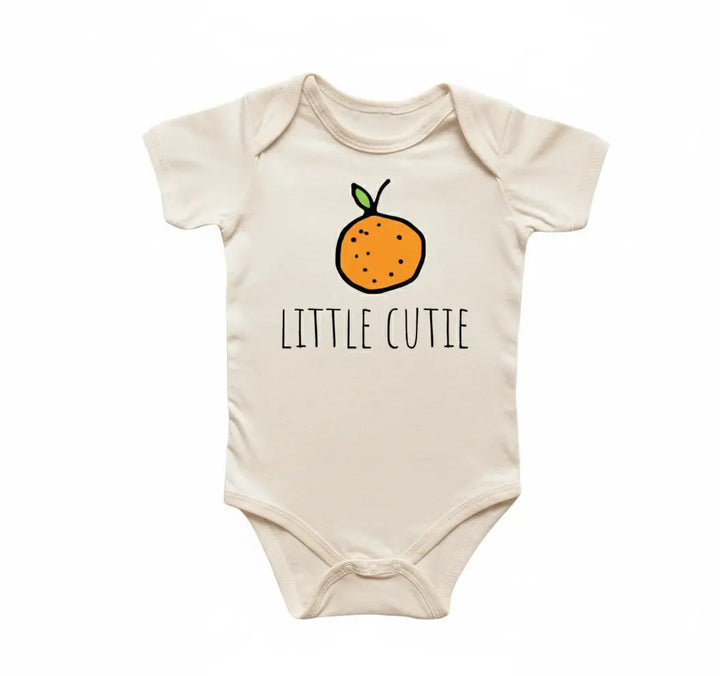 Little Orange Cutie - Baby Boy Girl Clothes Infant Bodysuit Funny Cute Newborn  Funny Cute Onesie® | North Fork Forager LLC
