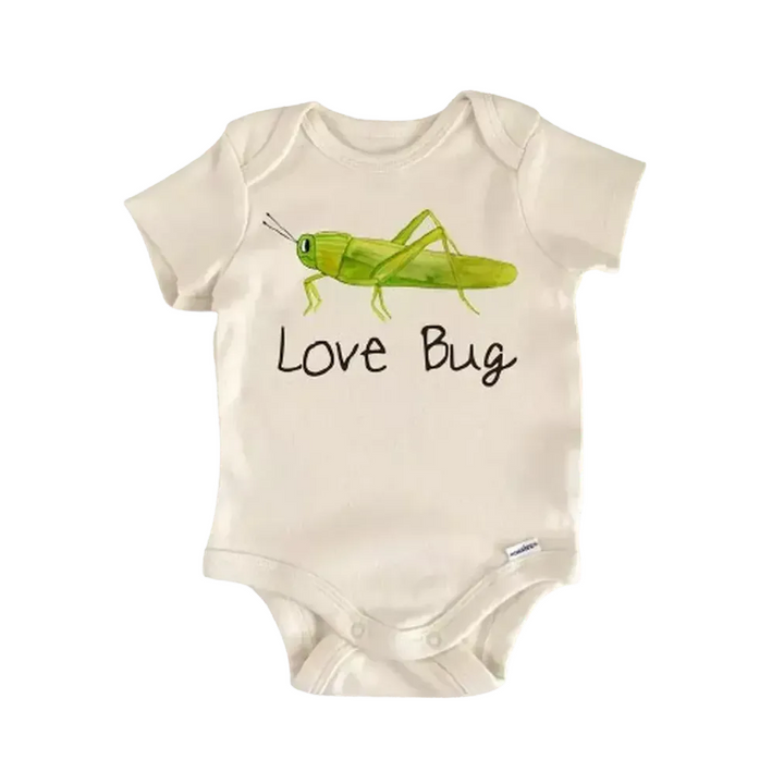 Grasshopper Snuggle Bug - Baby Boy Girl Clothes Infant Bodysuit Funny Cute Newborn  Funny Cute Onesie® | North Fork Forager LLC