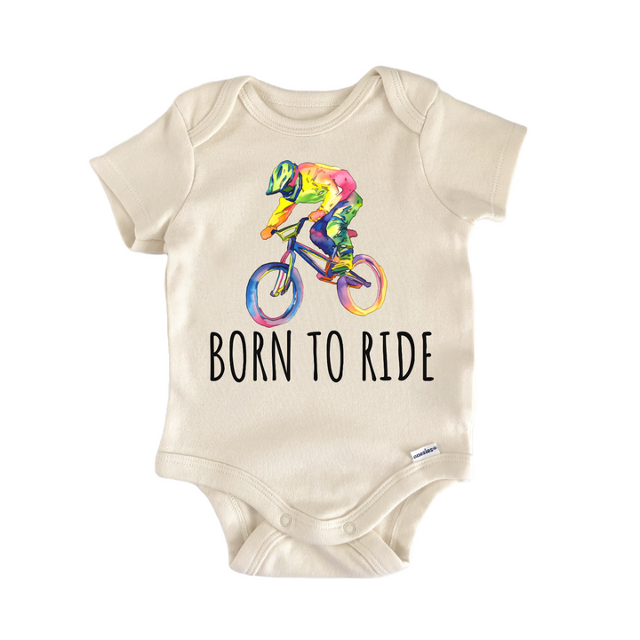 Mountain Bike Ride Bicycle Baby Gift Baby Onesie®