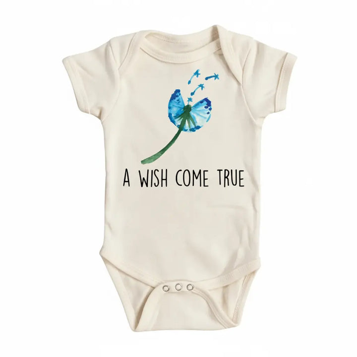 Dandelion Wish - Baby Boy Girl Clothes Infant Bodysuit Funny Cute Newborn  Funny Cute Onesie® | North Fork Forager LLC