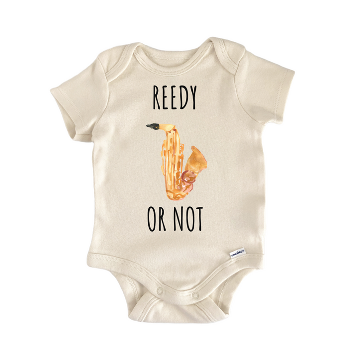 Saxophone Reed Sax Instrument Musician Infant Gift Baby Onesie®