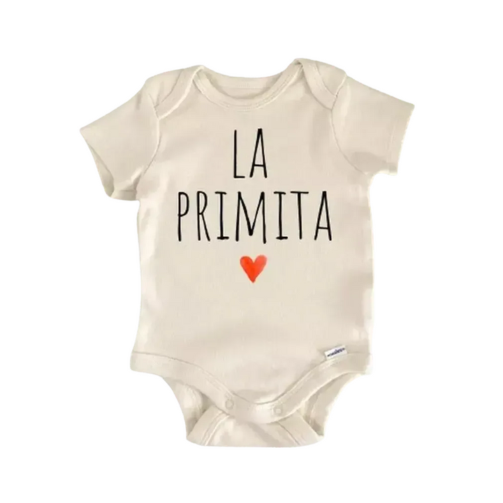 Primita Spanish Cousin - Baby Boy Girl Clothes Infant Bodysuit Funny Cute Newborn  Funny Cute Onesie® | North Fork Forager LLC