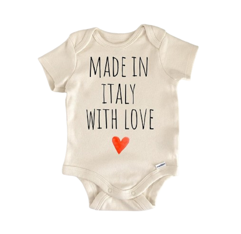 Italian Italy Sicily - Baby Boy Girl Clothes Infant Bodysuit Funny Cute Newborn