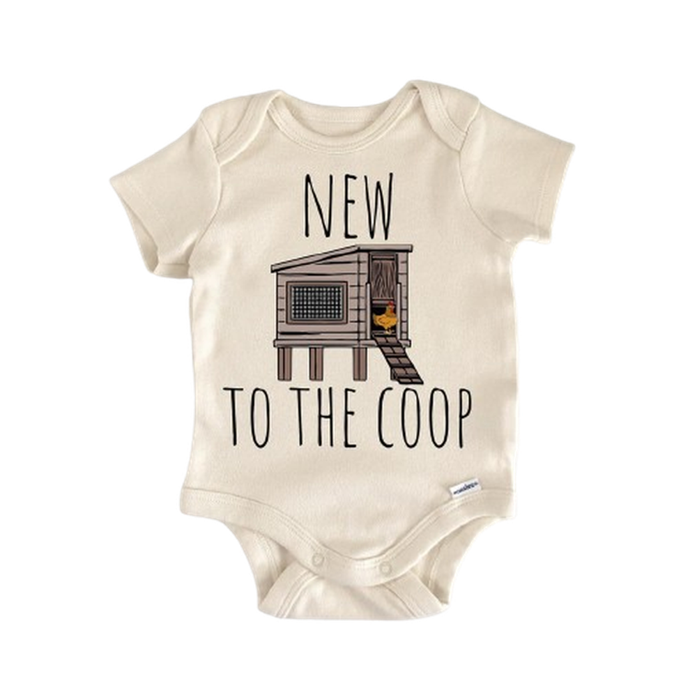 Chicken Farm Coop - Baby Boy Girl Clothes Infant Bodysuit Funny Cute Newborn  Funny Cute Onesie® | North Fork Forager LLC