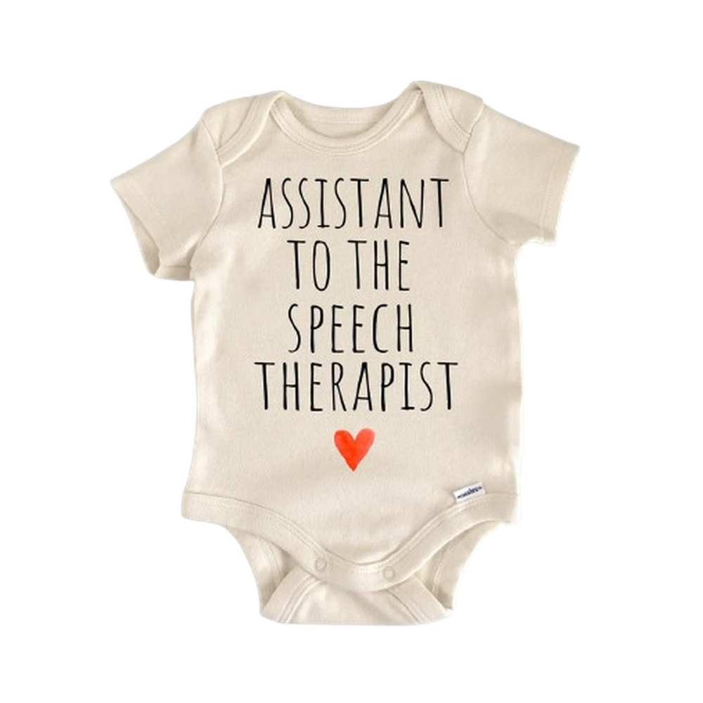 Speech Slp Therapy - Baby Boy Girl Clothes Infant Bodysuit Funny Cute Newborn