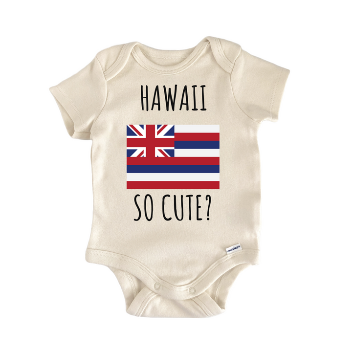 Hawaii State Flag Baby Gift Baby Onesie®